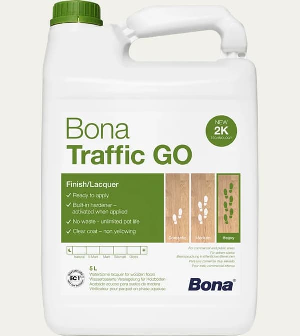Bona Traffic GO 2K polyamidförstärkt lack 5 liter Matt