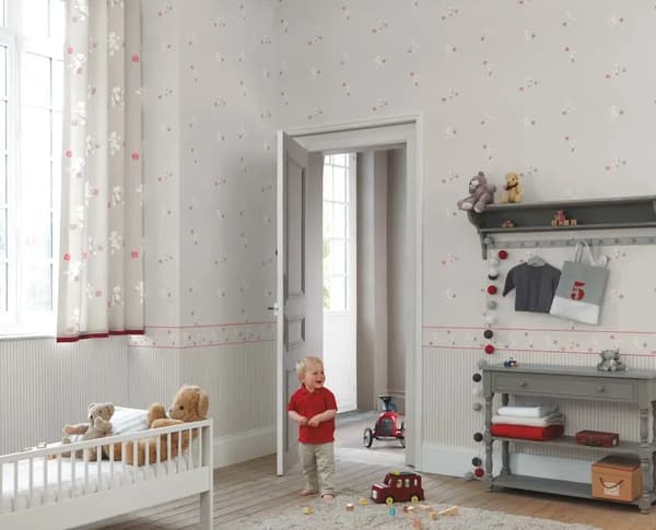 Casadeco Douce Nuit reunus nalle harmaa blau
