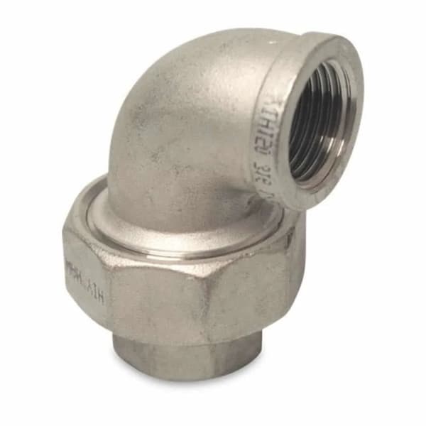 Rustfri stål vinkelfitting 90° 1 1/4" IG