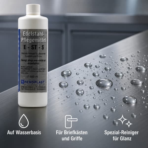 Fenosol E-ST-S rostfritt stål rengöring 500 ml spray