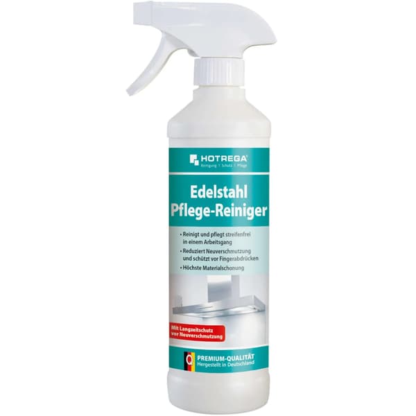 Rustfrit stål rengøringsspray 500 ml – Effektiv stribefri finish