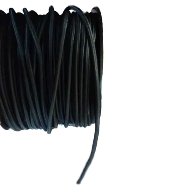 Elastisk Snor 10 mm sort, 25 meter – Fleksibel, robust fastgørelse