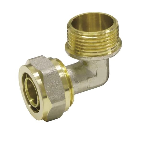 puristusliitos kulma 20 x 2 - 3/4" ulkokierre