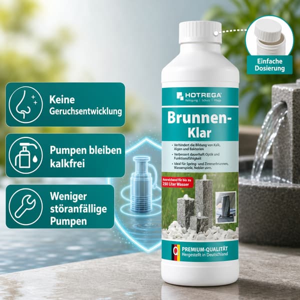 HOTREGA fontän klar 500 ml koncentrat