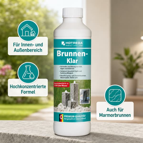 HOTREGA fontän klar 500 ml koncentrat