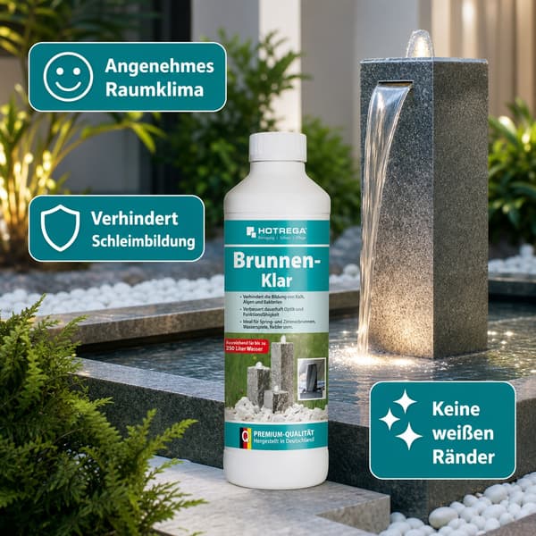 HOTREGA fontän klar 500 ml koncentrat
