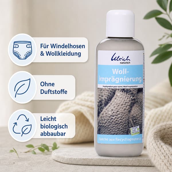 Ylleimpregnering 250 ml – Vattenbaserad ullimpregnering med enkel spray och långvarig