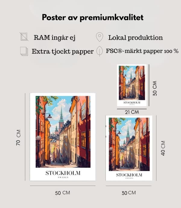 3-pak plakater i bløde pastelfarver Peace Reflect Change