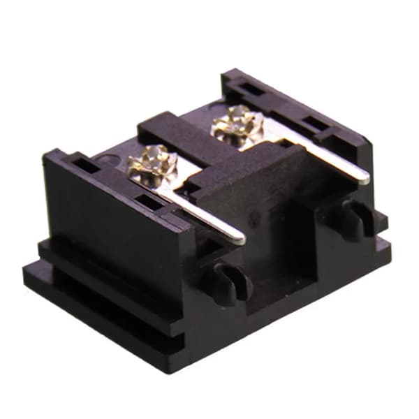 PCB-strømstik - 2-polet Han - Panelmontering - 250 V - 5 A