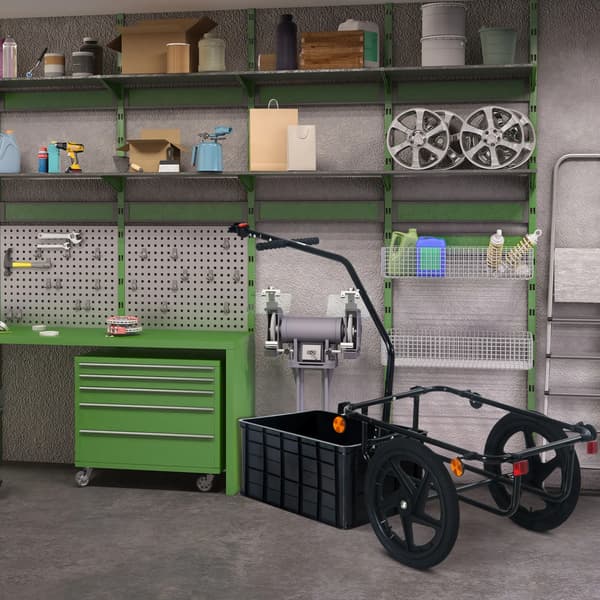 Förvaringsvagn - B71-005 - Rullcontainer - Plast - Svart