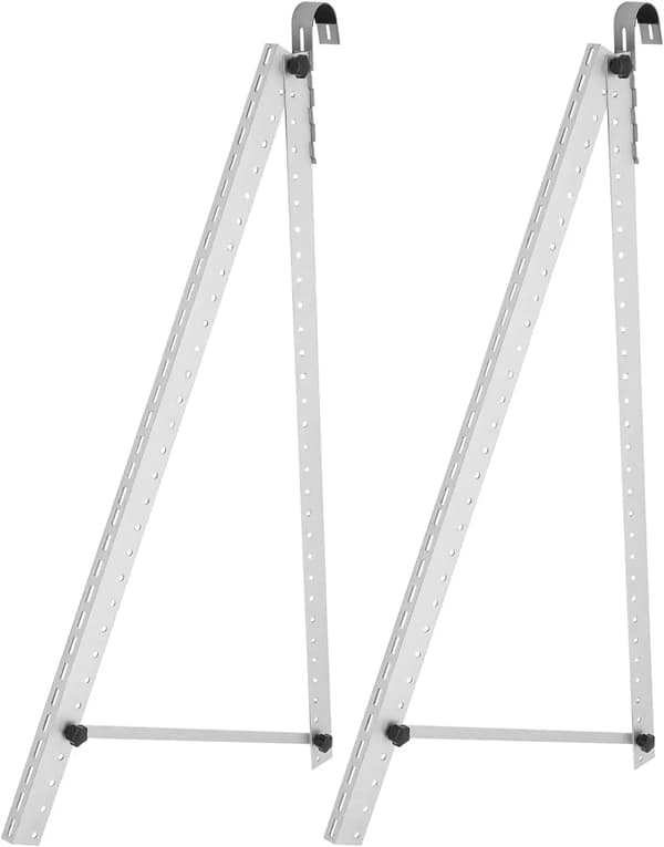 Solpanelbeslag - Universelle monteringsbeslag til solpaneler - 1 par - Metal - Til paneler under 160 cm