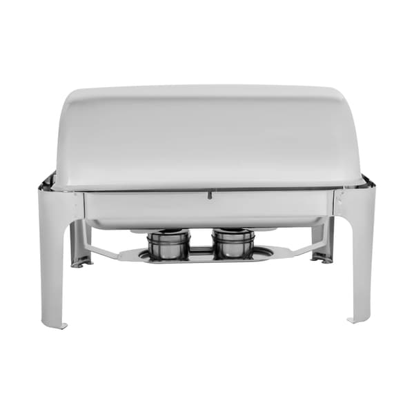 Buffetvarmer - Dampkoger Reservedel - 201 Rustfrit Stål - Rektangulær - Poleret Overflade - Bæreevne 100 kg - Til Buffet & Catering