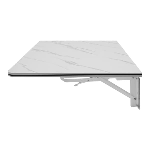 Fällbart väggbord - Väggmonterat konsolbord - För vardagsrum - Montering krävs - För hemmet