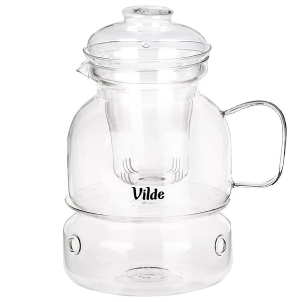 Tekande med tesil - Glaskande - 1,5 l