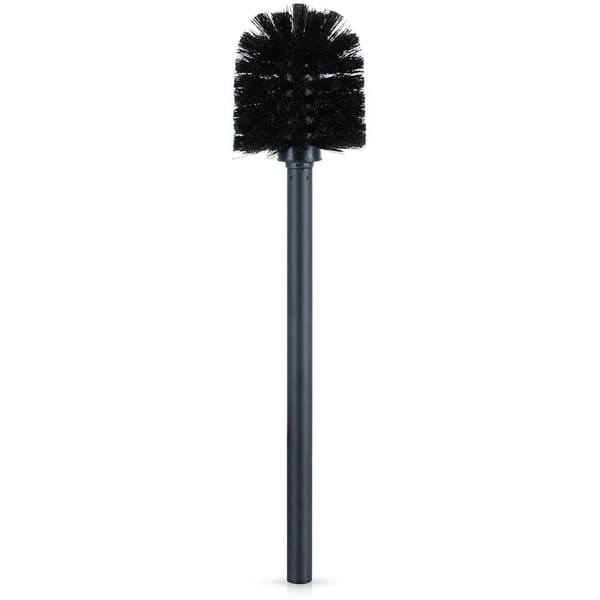 Toiletbørste - Udskiftningsbørste - 35 cm - Sort