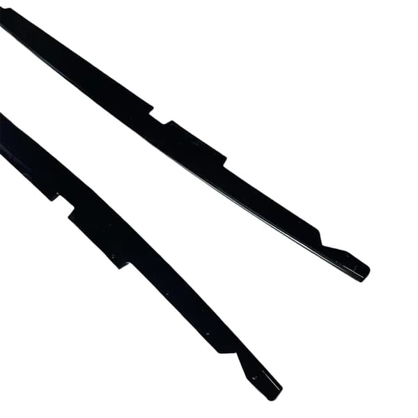 Bil sidokjol - Sidokjol splitter diffuser kit - För E90 E92 E93 4-dörr 2005-2013 - Högblank svart - Akryl
