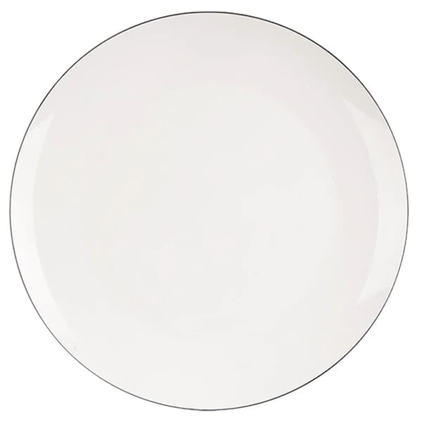 Middagsstel DECORA - Porcelænsservice - 18 Dele - Hvid