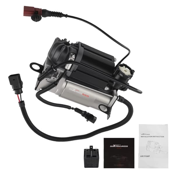 Luftfjädringskompressor Bil - Luftfjädringspump - För Audi A8 4E D3 2002-2010 - Ersätter 4E0616007D 4E0616005H