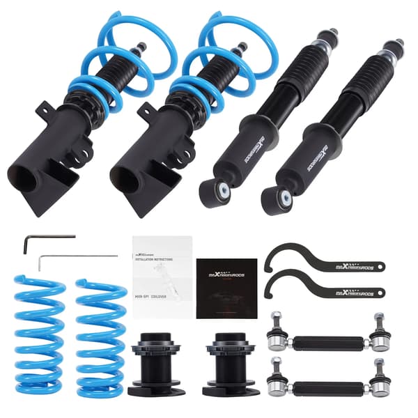 Coilover undervogn - C-klasse W203 - Højdejusterbart coilover sæt - Baghjulstræk RWD 2001-2007