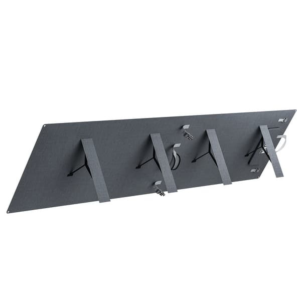 Solcellepanel - Foldbar solcellelader - 100 W - 20 V - Vandtæt - USB til telefon & tablet - Til camping