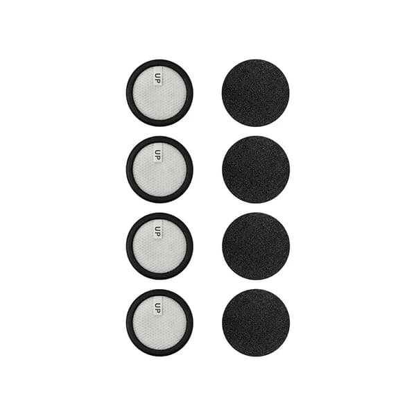 Dammsugarfilter - EV3 - HEPA-filter - 4-pack - Nylon - Utbytesfilter