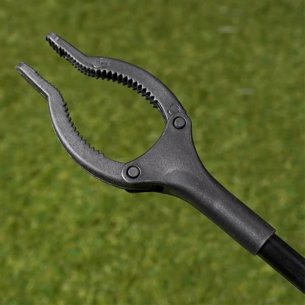 Affaldsopsamler - 82 cm - Plast - Sort