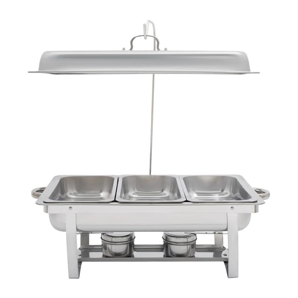 Chafing dish - Buffetvarmer - Serveringsvarmer - Rustfrit stål - Til catering, hotel og restaurant