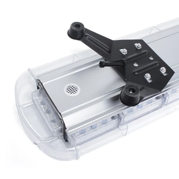 Advarselslysbjælke LED - Stroboskop til tag - 96 LED - 16 tilstande - Universal montering - Gul