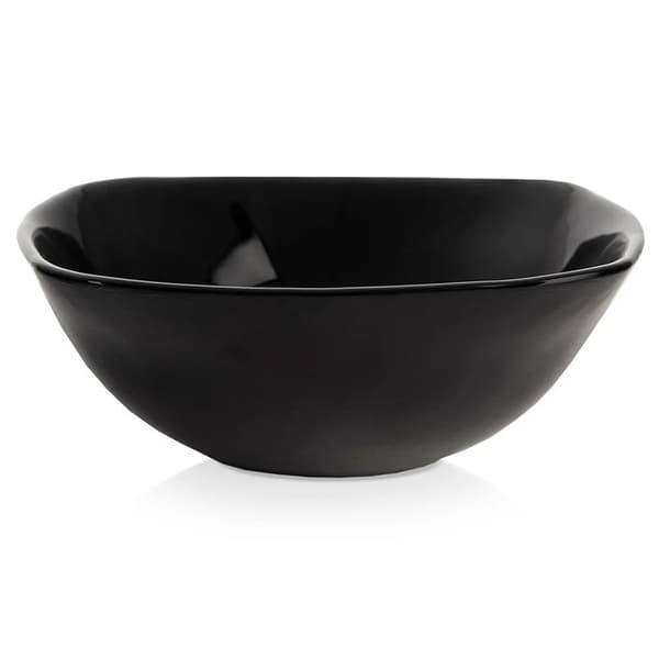 Glasskål - LUNA - 15 cm - 450 ml - Sort