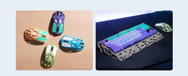 Tørboks til filament & farvemodul - til Kobra 3 Max 3D‑printer - 4‑farveprint - Automatisk tørring - Filament‑backup - Hvid