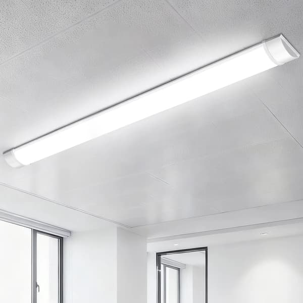 Anslutningsbart LED-ljusrör - 120 cm - 40 W - 2-pack - 4500 K - Plast - Takmontering