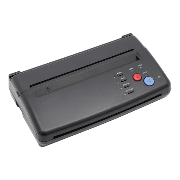 Tattoo transferprinter - A4 termisk stencilkopimaskine - Professionel tatoveringsskabelon printer - Sort