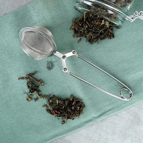 Tesigte - Teinfuser - Rustfrit Stål - 5 x 16 cm