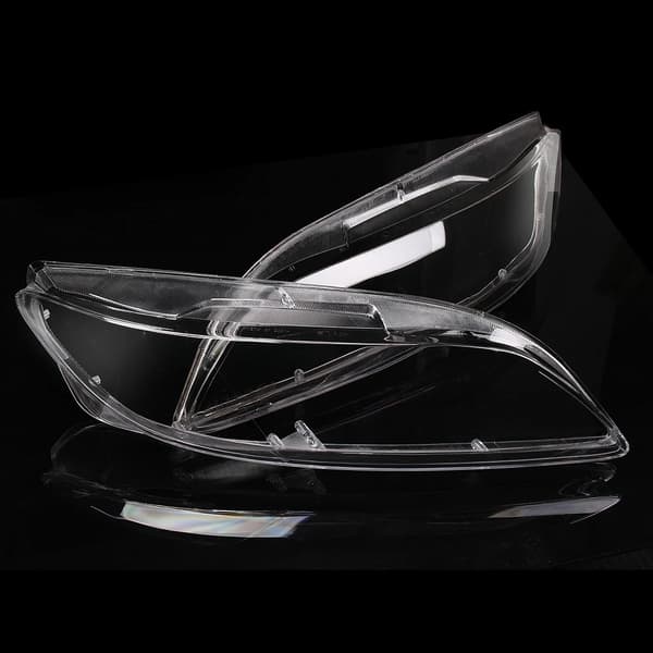 Strålkastarglas - Linsskydd - 2-Pack - Transparent - Passar Mazda 6 2003–2008