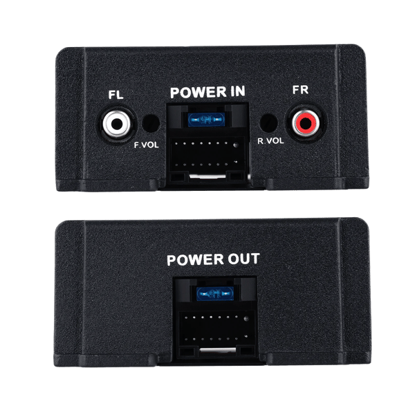 Bilförstärkare - DSP ljudprocessor - 4-kanals - Fullregister - 12 V - CE