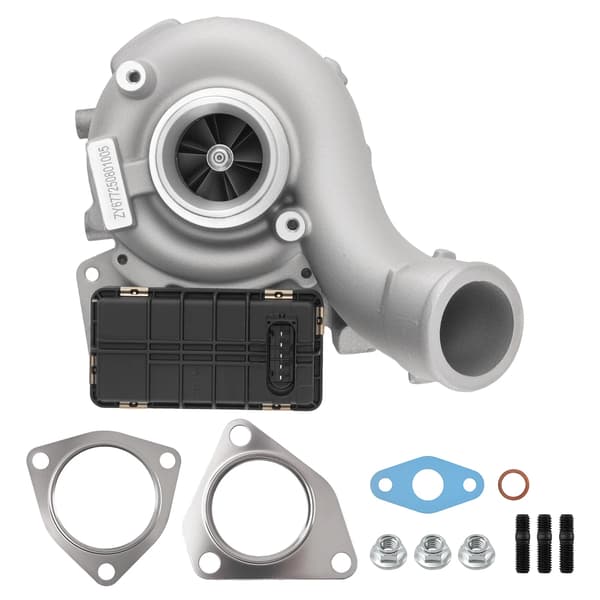 Turbokompressor GTB1756VK - Turbo - Til A4 8EC og A6 4F2 - 2.7 TDI quattro dieselmotor - OE 059145721F - Erstatter 059145715M 059145715MV