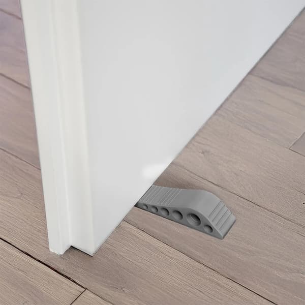 Dørstopper - Dørholder - 12 x 3 x 2,7 cm - Grå