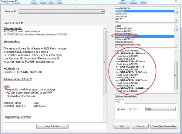 XPROG M - ECU-programmerer - Version V5.55 - Læs/skriv EEPROM og Flash - Komplet adaptersæt - Windows XP/7 64-bit - Udvidede autorisationer