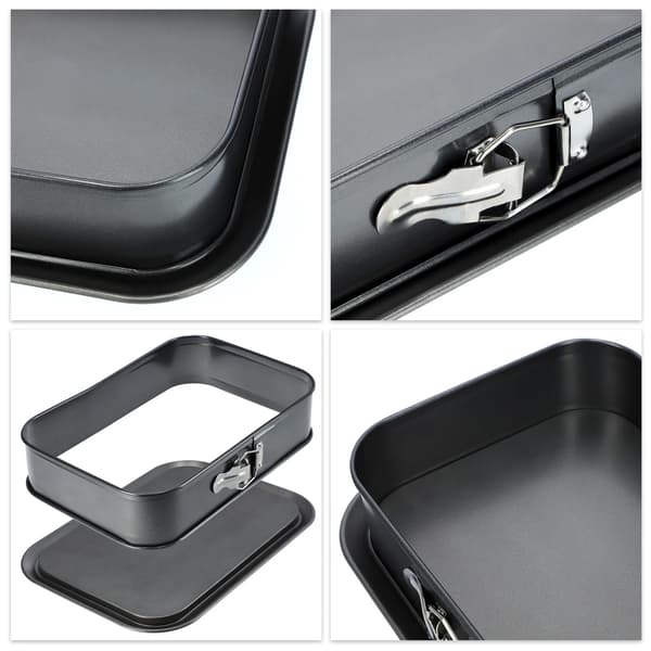 Bageform - Rektangulær kageform - Metal - 35 x 24 cm