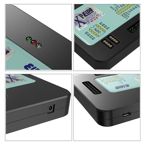 XPROG M - ECU-programmerer - Version V5.55 - Læs/skriv EEPROM og Flash - Komplet adaptersæt - Windows XP/7 64-bit - Udvidede autorisationer