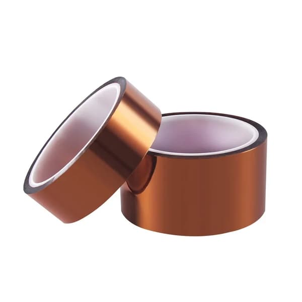 Kapton Tejp - Polyimid Högtemperatur Isoleringstejp - 4-Pack Rullar - Bredd 12 mm - Längd 33 m - För PCB Skydd - För Elektrisk Isolering