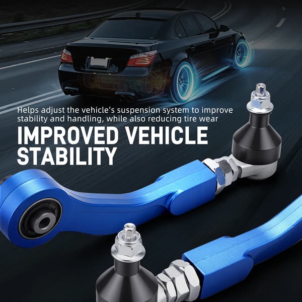Taka-akselin camber-säätösarja - E60/E61 E63/E64 E65/E66 - M5/M6 - Säädettävät tukivarret - 2003–2010