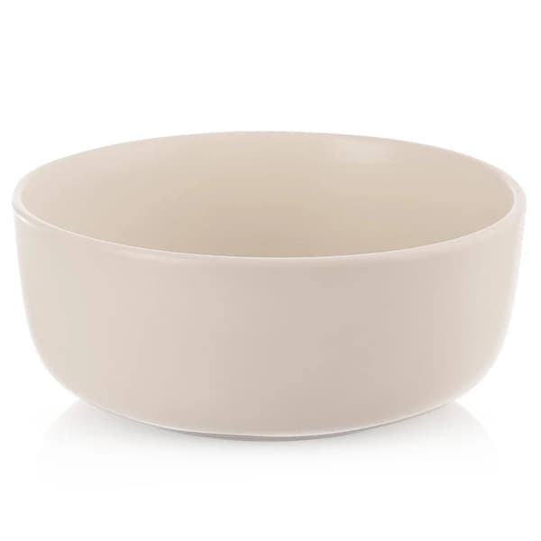 Keramikskål - 16 cm - 830 ml - Cremefarvet