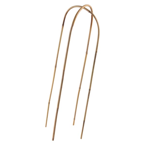Bambu växtstöd - Båge - 105x15 cm - 5-pack - För klätterväxter - Trädgård