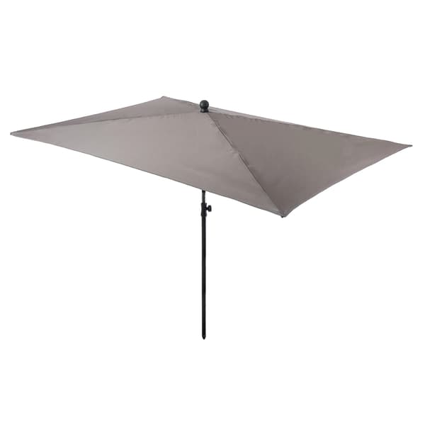 Haveparasol - Rektangulær altanparasol - 210 cm - Sammenklappelig - Stor dækning