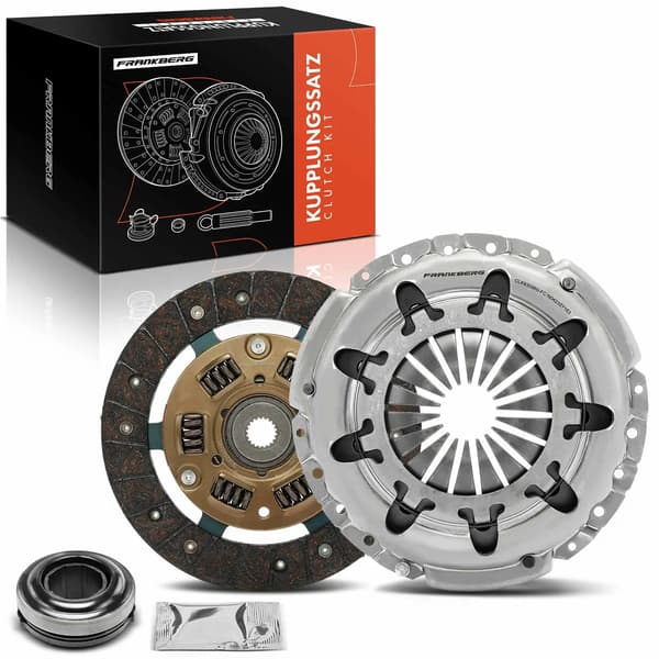 Kopplingssats - Kopplingskit bil - Passar Cinquecento Palio Weekend Panda Box/Hatchback Punto - Ref 3000951302