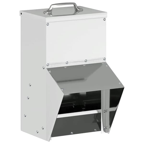 Hönsmatare kycklingfoder - Hängande foderpåse - Tyg - 20 x 25 x 35 cm - För utomhusbruk - Armygrön