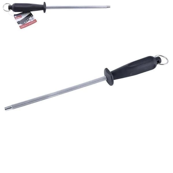 Knivsliber - 22 cm - Rustfrit Stål - Sort