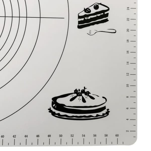 Cake Stoat - Bageunderlag - 65 x 45 cm - Plast - Fødevaregodkendt