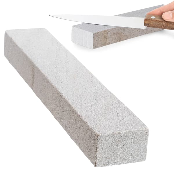 Slipssten kök - Brynsten för köksknivar - Rektangulär - Slipblock - 24,5 x 4 cm